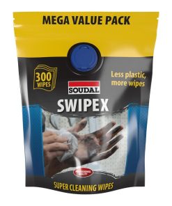 Soudal Swipex Wipes Mega Value Pack – 300 Wipes