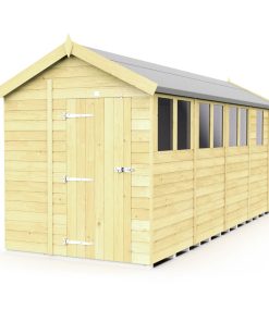 6ft x 17ft Apex Shed
