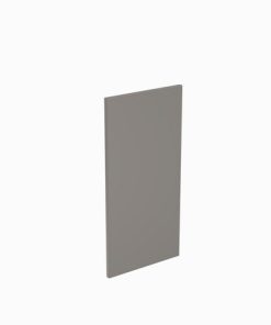 Kitchenkit Shaker Panel Wall End 800mm – Matt Dust Grey