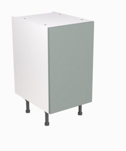 Kitchenkit Slab Base Unit 450mm – Matt Sage Green