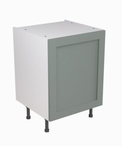 Kitchenkit Shaker Base Unit 600mm – Matt Sage Green
