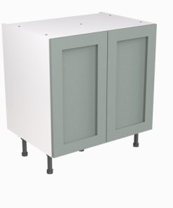Kitchenkit Shaker Base Unit 800mm – Matt Sage Green