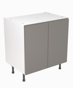 Kitchenkit J Pull Base Unit 800mm – Matt Dust Grey