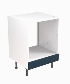 Kitchenkit J Pull Base Unit Oven 600mm – Matt Indigo Blue