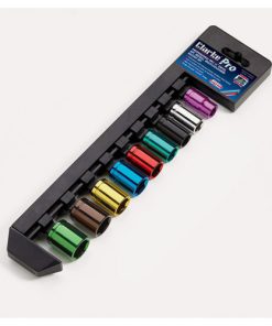 Clarke PRO340 9 Piece Colour Coded Socket Set â€“ 3/8â€ Drive
