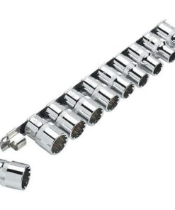 Clarke PRO383 Professional 10 Piece Â½” Multi-Fit Metric Socket Set