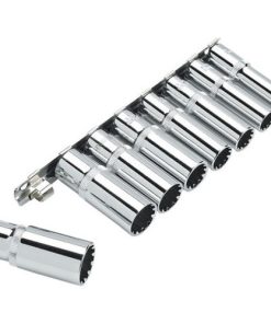 Clarke PRO385 8 Piece 3/8″ Deep Drive Multi-Fit Socket Set