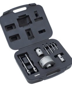 Clarke CHT600 9 Piece TCT Core Drill Bit Set