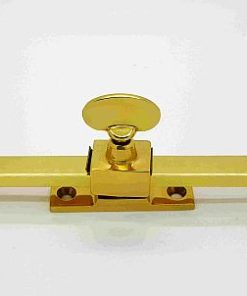 FRANK ALLART 8017/B PB Casement Stay 254mm Slide Polished Brass (EACH)