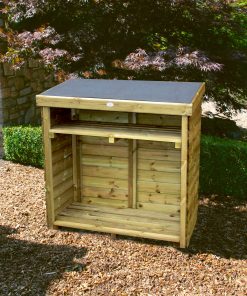 Hutton Enclosed Log Store