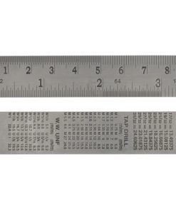 Rule Stainless Steel Metric/imperial 1000mm (EACH)