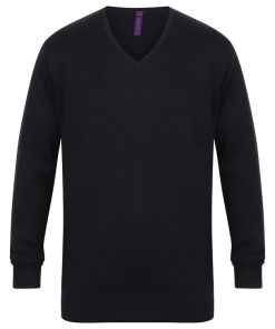Henbury Men’s V-Neck Jumper