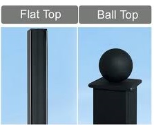 50mm Square Metal Posts