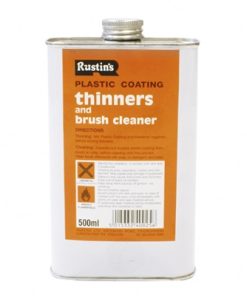 RUSTINS Plas Coat Thinners 500ml (EACH)