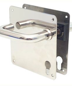 WEBB LLOYD +01/23/41 MSS U/SP 7 Lever On Square Plate Euro 19mm 72mm CC PSS (PAIR)