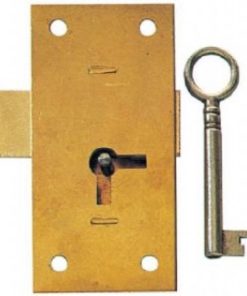 Cupboard Lock Str 1l 38mm 1key (EACH)