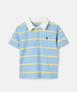 Joules Polo Shirt Blue Stripe